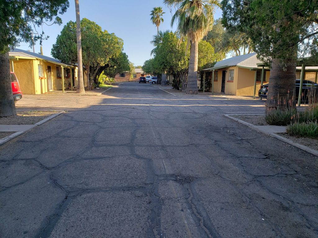 Prince Apartments grounds